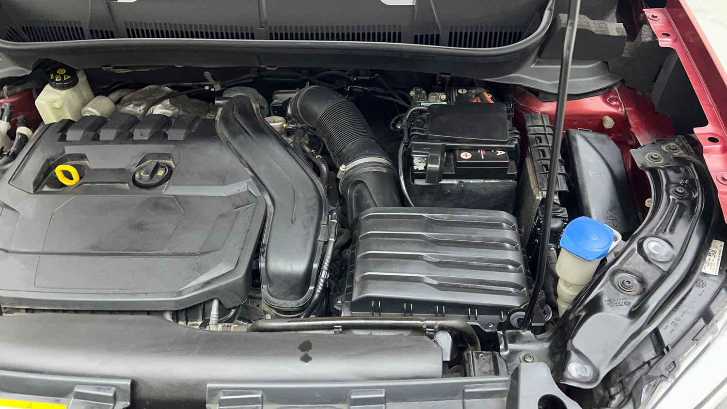 Used 2023 Volkswagen Taigun GT 1.5 TSI MT Petrol Manual engine ENGINE LEFT SIDE VIEW