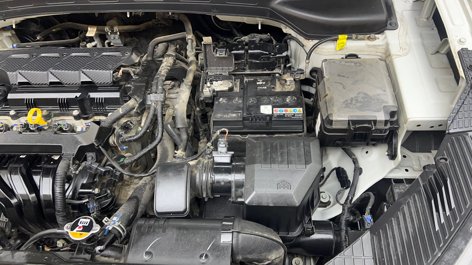 Used 2022 Hyundai Creta SX 1.5 Petrol Executive Petrol Manual engine ENGINE LEFT SIDE VIEW