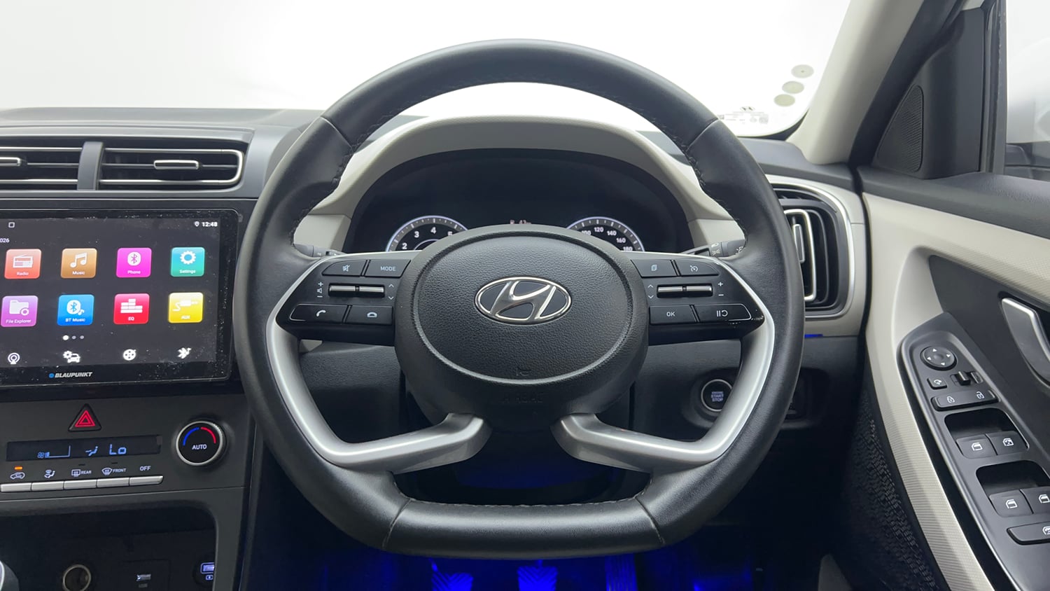 Used 2022 Hyundai Creta SX 1.5 Petrol Executive Petrol Manual interior STEERING VIEW