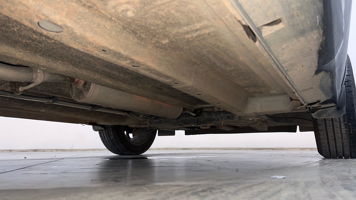 Used 2024 Tata Punch Adventure Rhythm Petrol Manual extra REAR RIGHT UNDERBODY VIEW