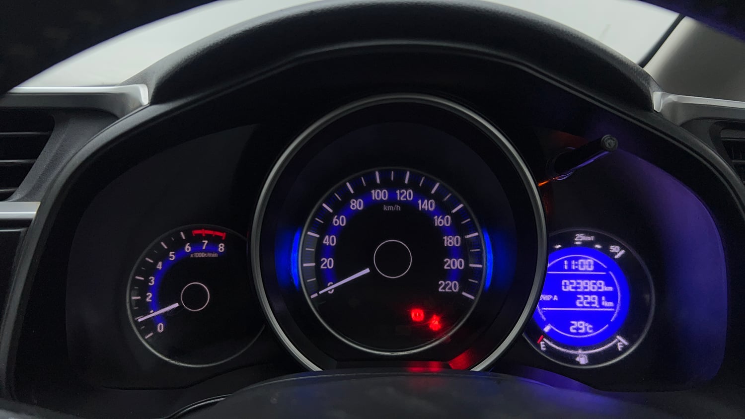 Used 2022 Honda WR-V VX MT Petrol Petrol Manual interior CLUSTERMETER VIEW
