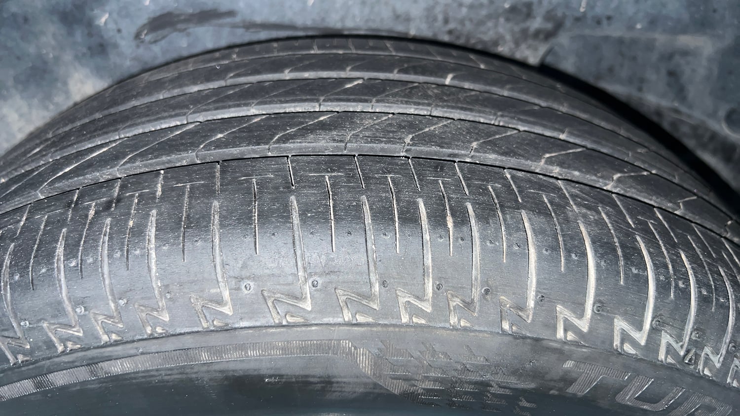 Used 2024 Honda Elevate VX CVT Petrol Automatic tyres LEFT REAR TYRE TREAD VIEW