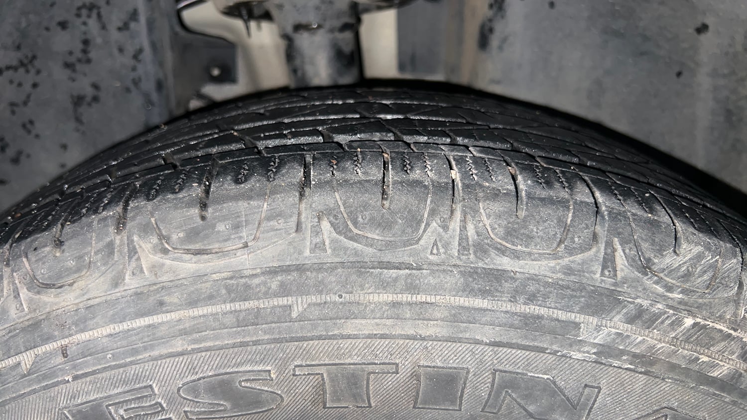 Used 2020 Jeep Compass Sport Plus 1.4 Petrol Petrol Manual tyres RIGHT REAR TYRE TREAD VIEW
