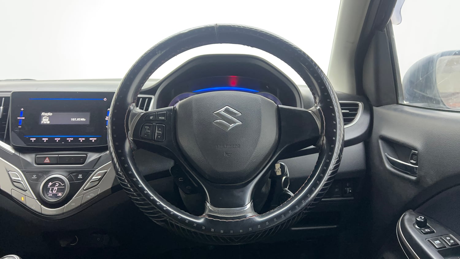 Used 2019 Maruti Suzuki Baleno Delta Petrol Manual interior STEERING VIEW