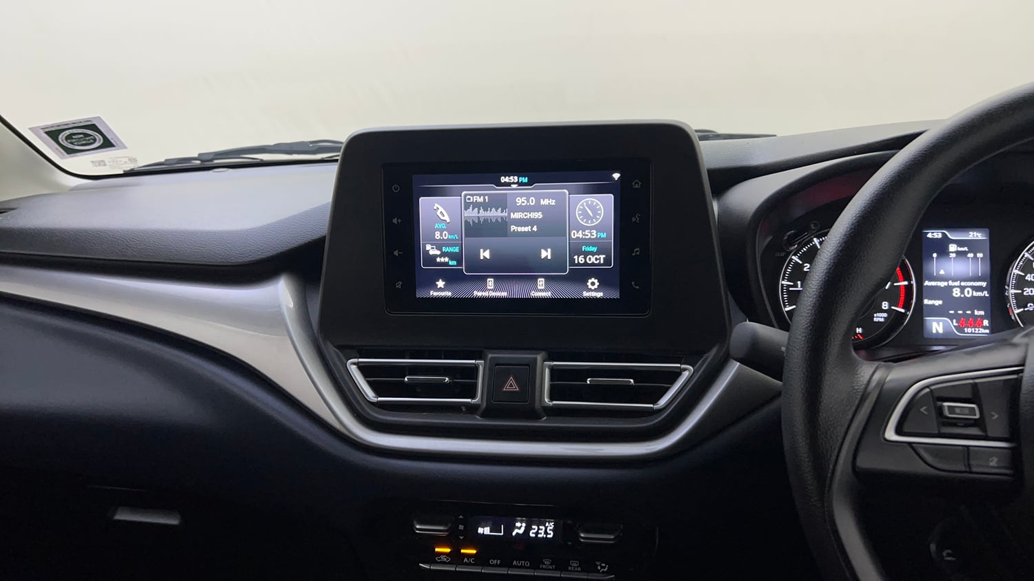 Used 2024 Maruti Suzuki Baleno Zeta AGS Petrol Automatic top_features Integrated (in-dash) music system