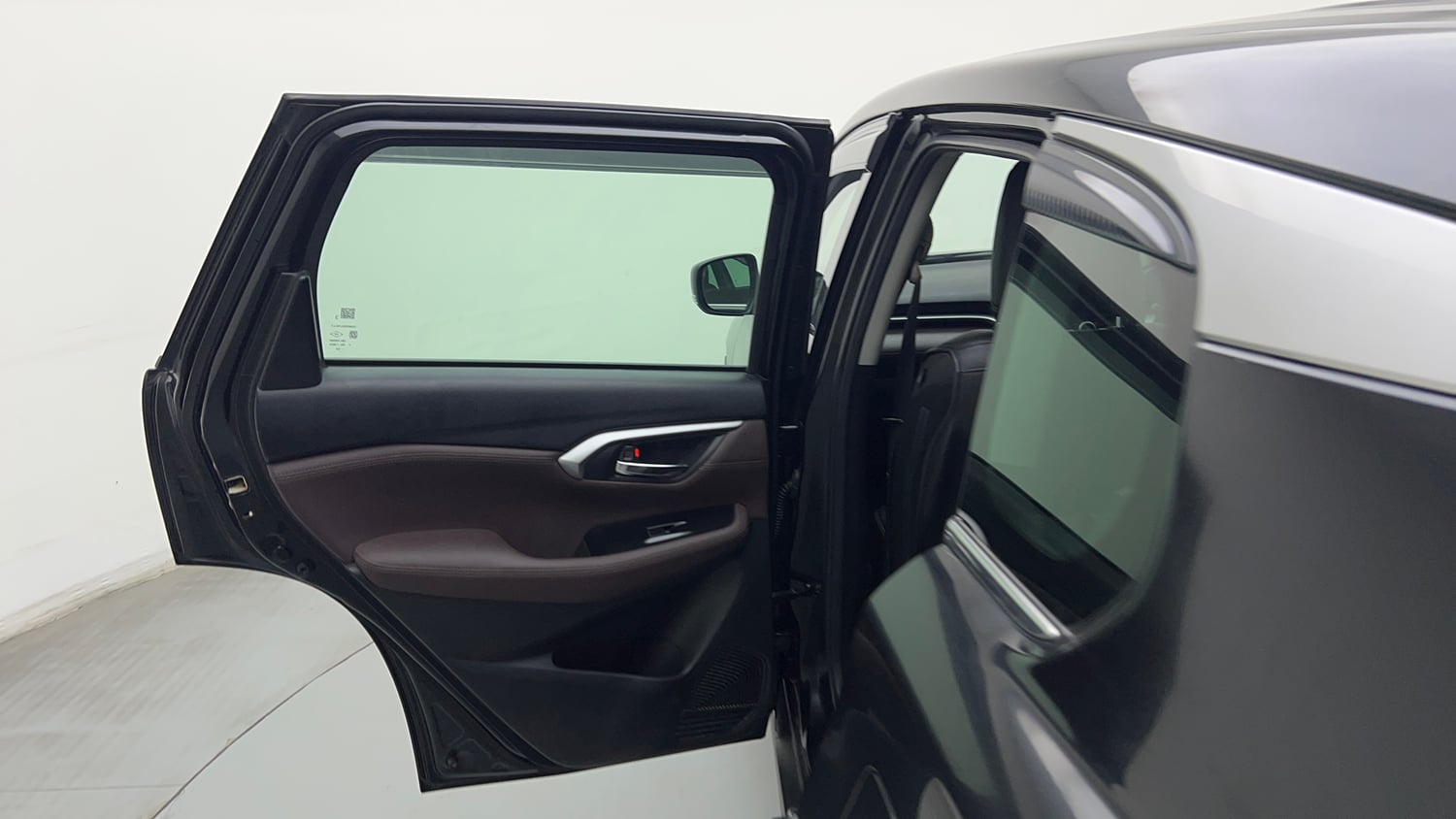 Used 2023 Maruti Suzuki Grand Vitara Zeta Smart Hybrid AT Petrol Automatic interior LEFT REAR DOOR OPEN VIEW