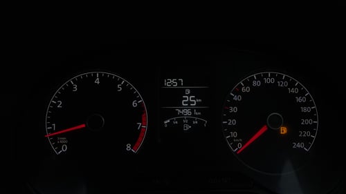 Used 2015 Volkswagen Vento Highline Petrol Petrol Manual interior CLUSTERMETER VIEW
