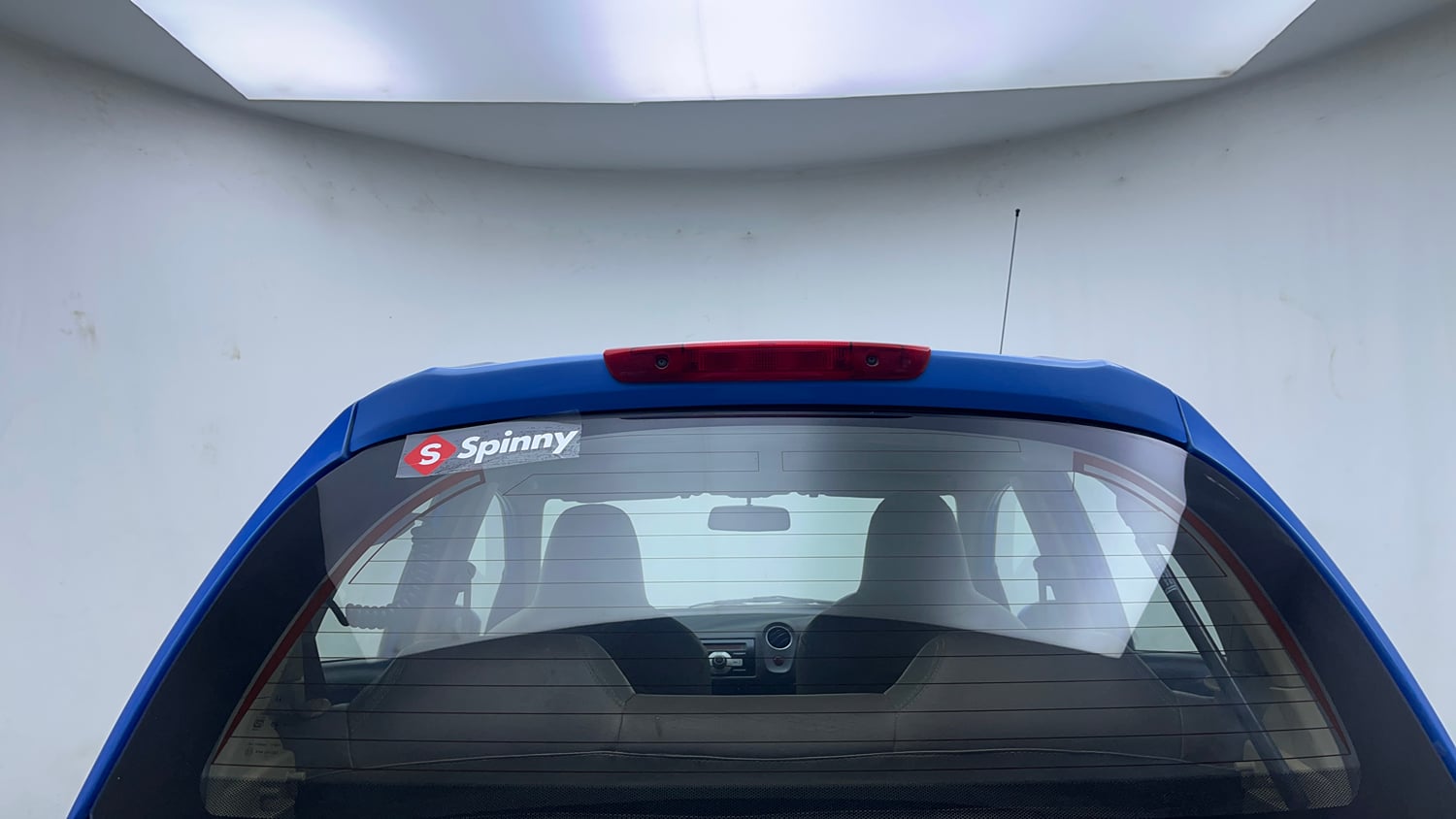 Used 2013 Honda Brio V MT Petrol Manual exterior BACK WINDSHIELD VIEW