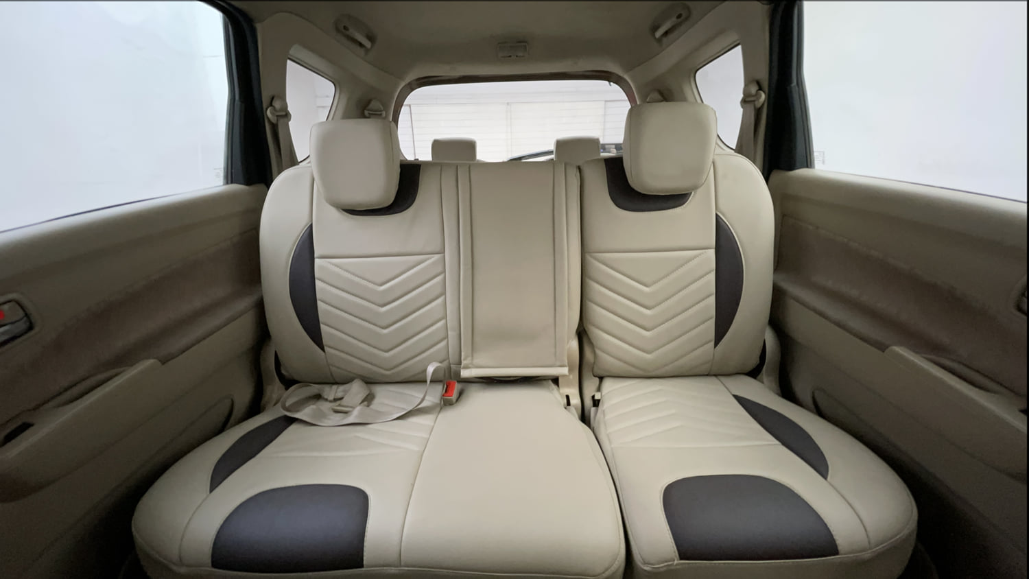 Used 2013 Maruti Suzuki Ertiga ZXi Petrol Manual interior REAR SEAT CONDITION VIEW