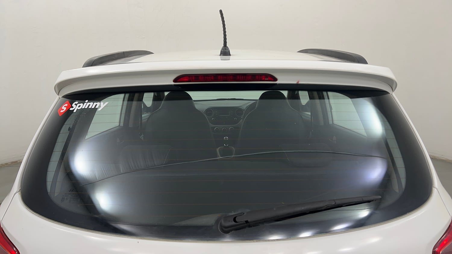 Used 2014 Hyundai Grand i10 Asta 1.2 Kappa VTVT (O) Petrol Manual exterior BACK WINDSHIELD VIEW