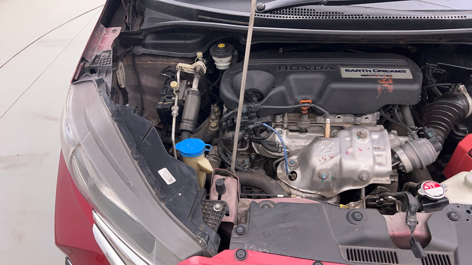 Used 2021 Honda WR-V SV MT Diesel Diesel Manual engine ENGINE RIGHT SIDE VIEW