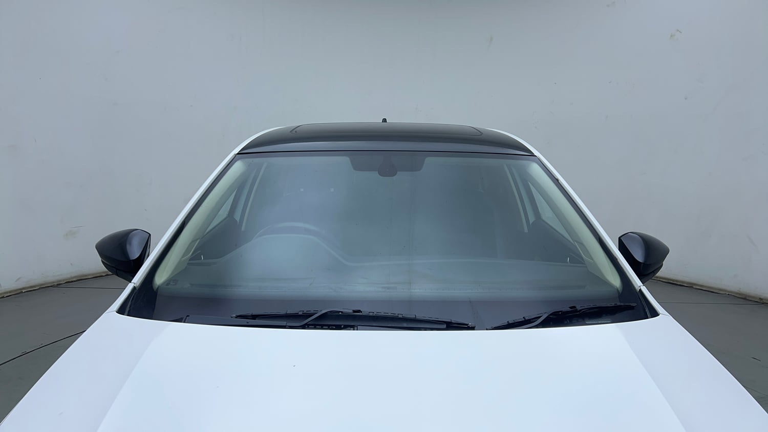 Used 2022 Volkswagen Virtus GT Plus 1.5 TSI EVO DSG Petrol Automatic exterior FRONT WINDSHIELD VIEW
