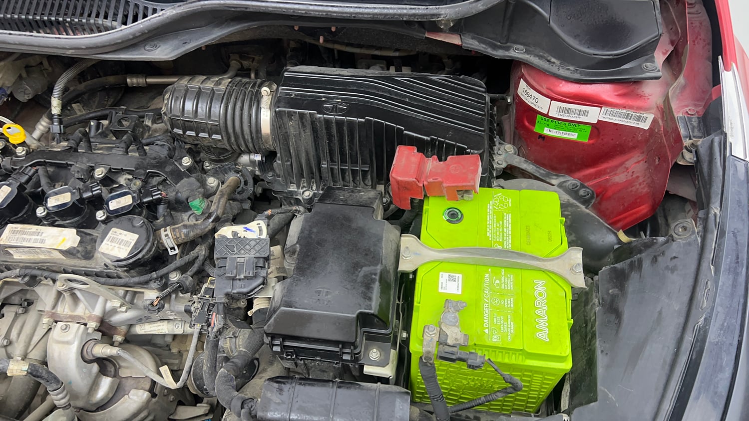 Used 2023 Tata Altroz XZA Petrol Petrol Automatic engine ENGINE LEFT SIDE VIEW