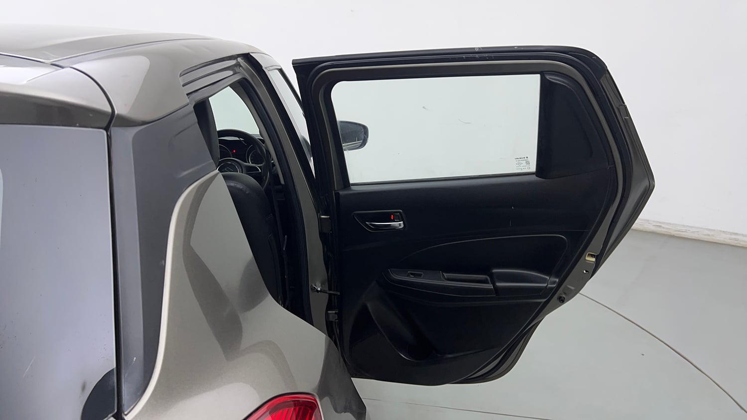 Used 2018 Maruti Suzuki Swift VXi Petrol Manual interior RIGHT REAR DOOR OPEN VIEW