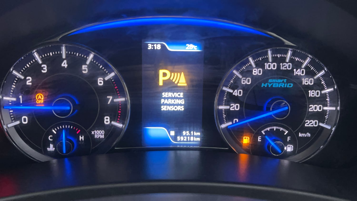 Used 2021 Maruti Suzuki Ciaz Alpha 1.5 Petrol Manual interior CLUSTERMETER VIEW