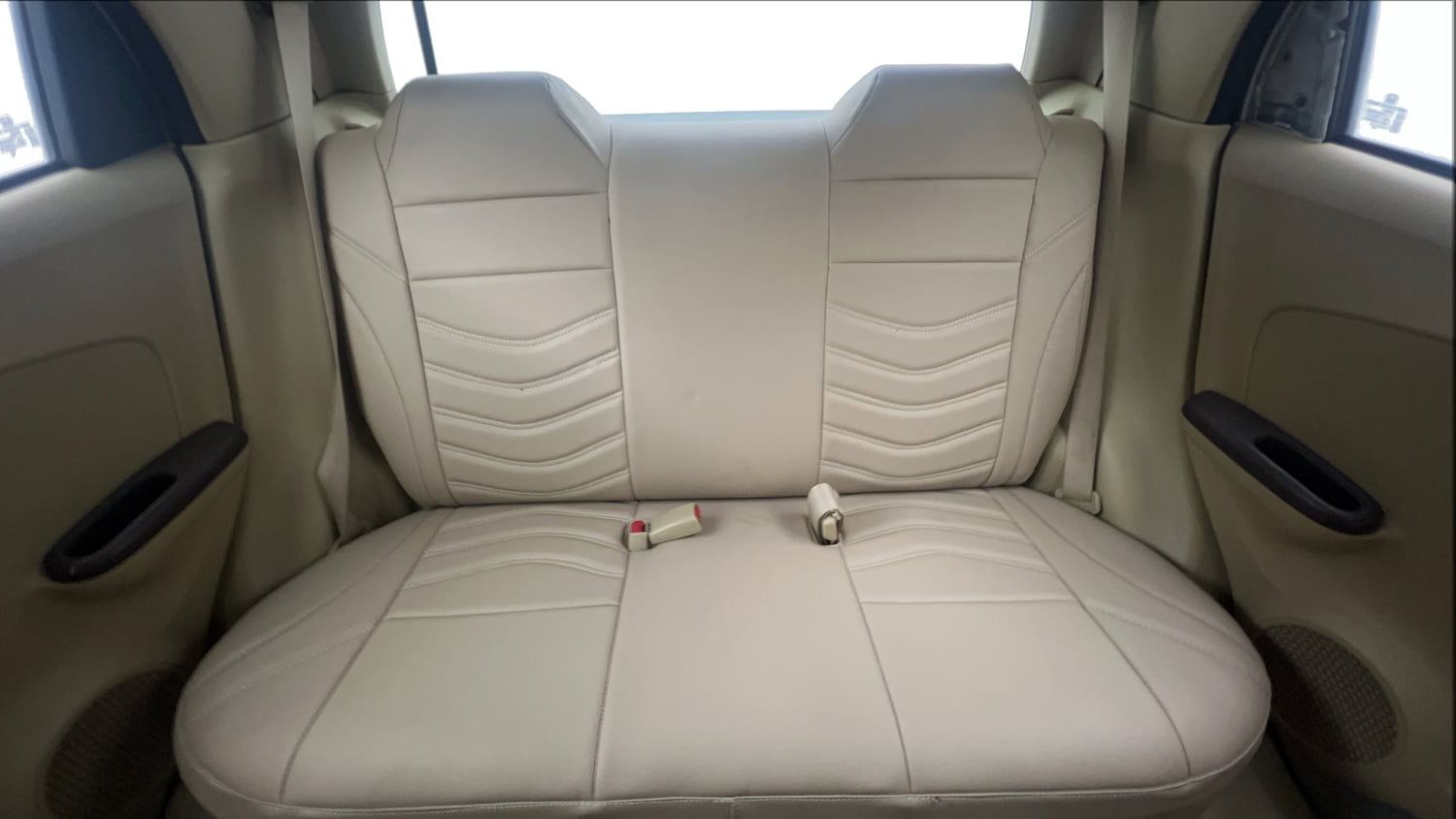 Used 2013 Honda Brio S MT Petrol Manual interior REAR SEAT CONDITION VIEW