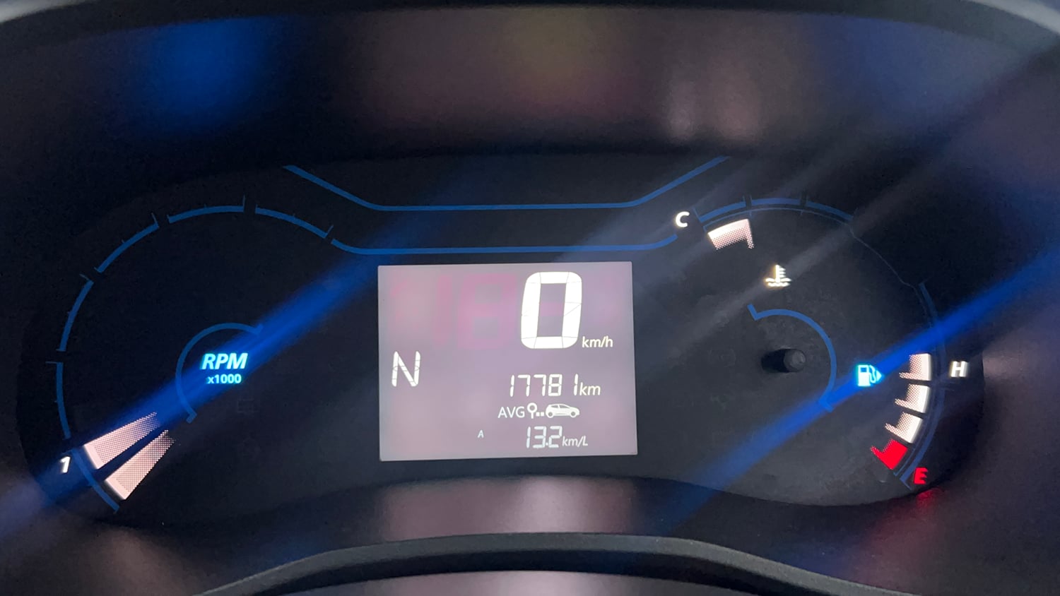 Used 2022 Renault Kwid CLIMBER 1.0 AMT (O) Petrol Automatic interior CLUSTERMETER VIEW