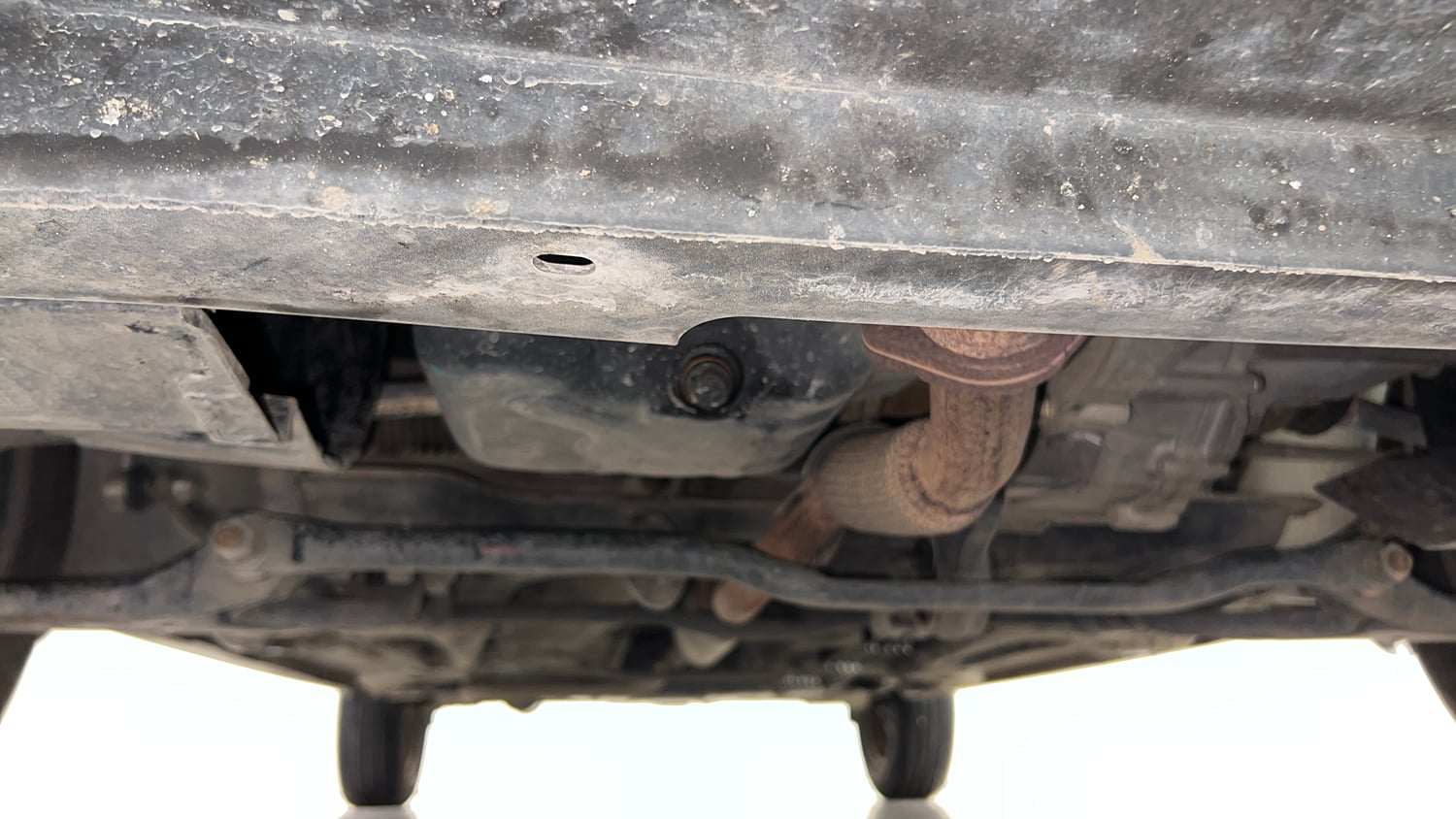 Used 2021 Tata Tiago XT Petrol Manual extra FRONT LEFT UNDERBODY VIEW