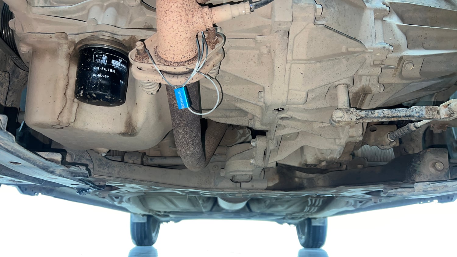Used 2020 Maruti Suzuki Baleno Sigma Petrol Manual extra FRONT LEFT UNDERBODY VIEW
