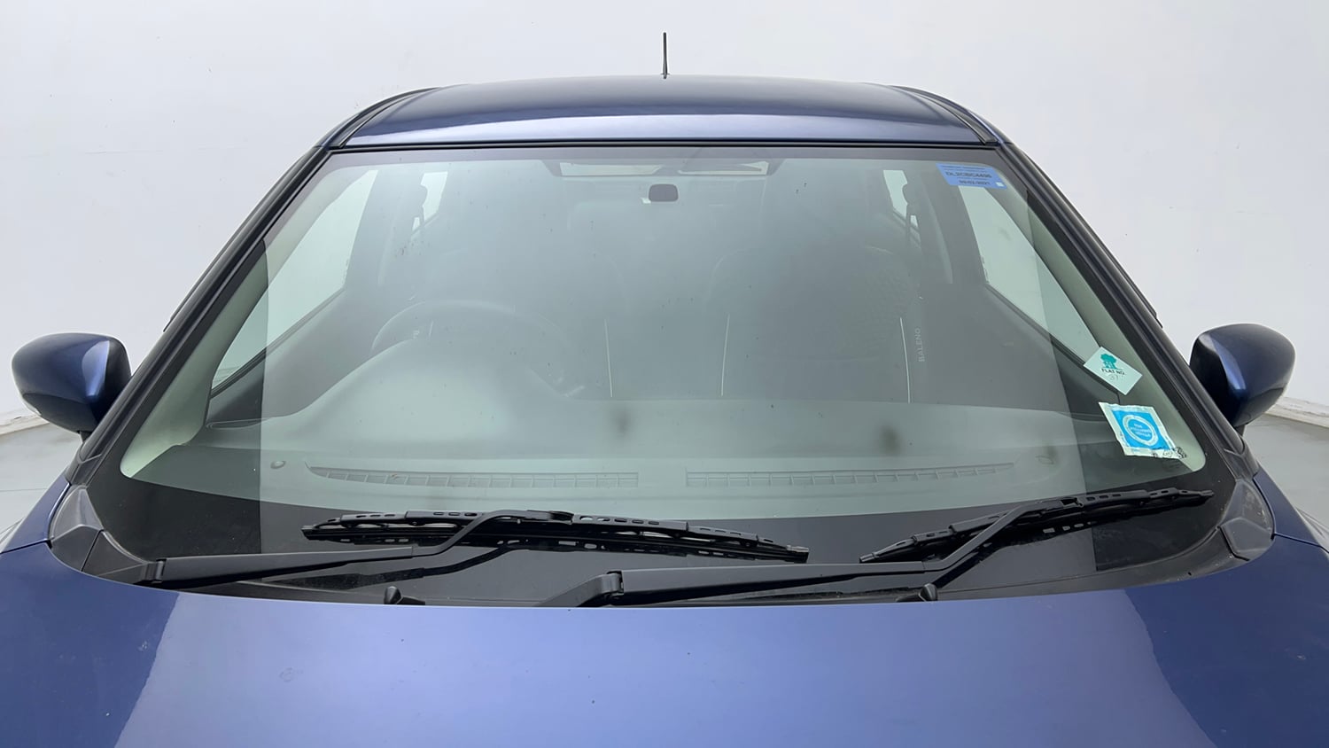 Used 2021 Maruti Suzuki Baleno Delta Petrol Manual exterior FRONT WINDSHIELD VIEW