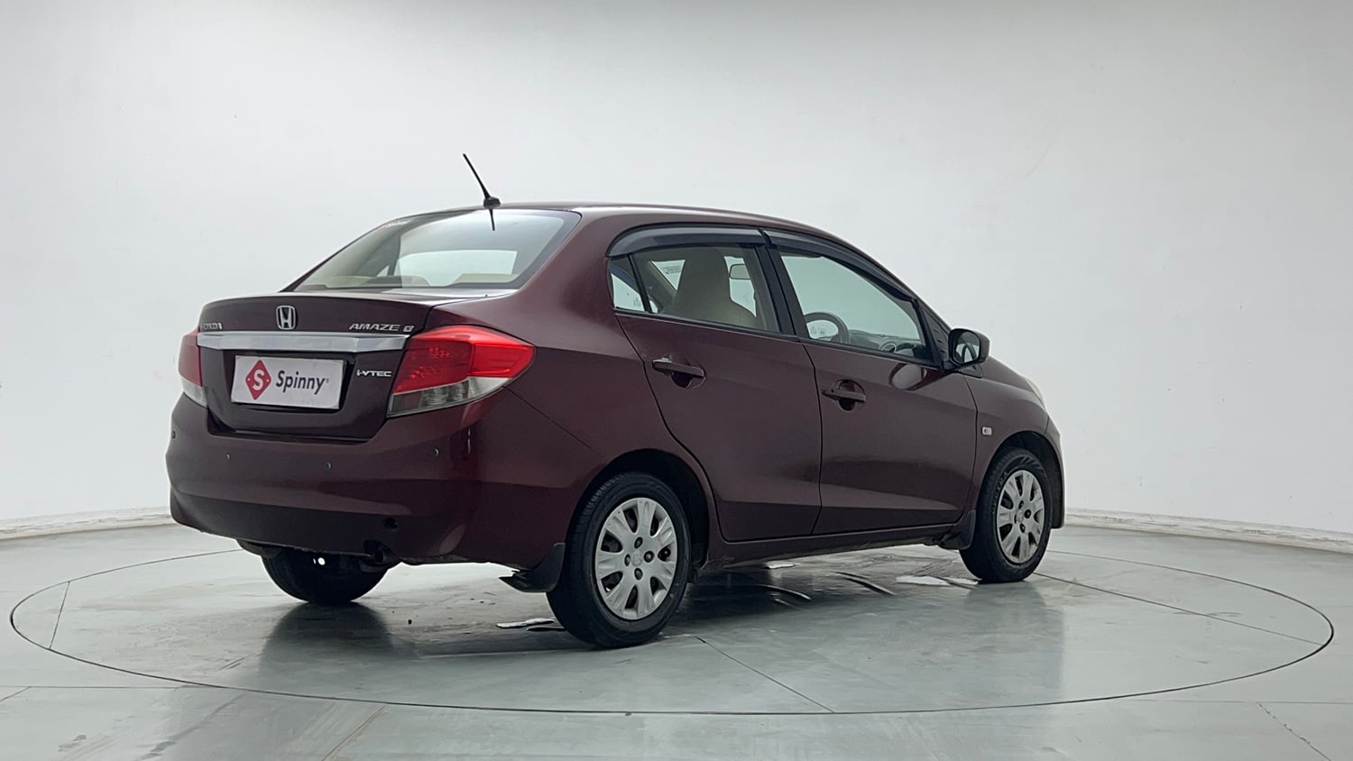 Used 2014 Honda Amaze 1.2 S i-VTEC Petrol Manual exterior RIGHT REAR CORNER VIEW