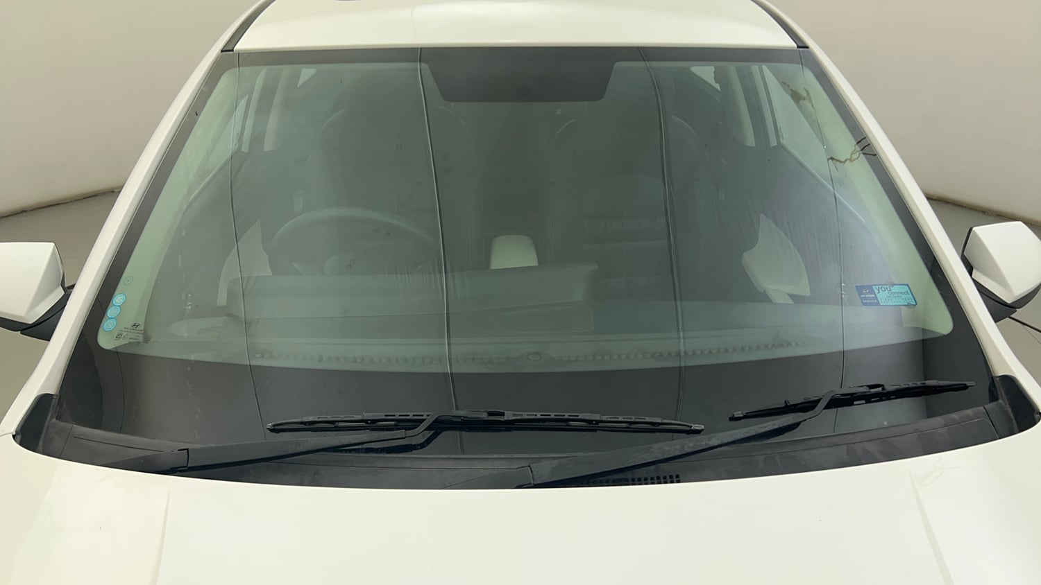 Used 2024 Hyundai Verna SX 1.5 Petrol MT Petrol Manual exterior FRONT WINDSHIELD VIEW