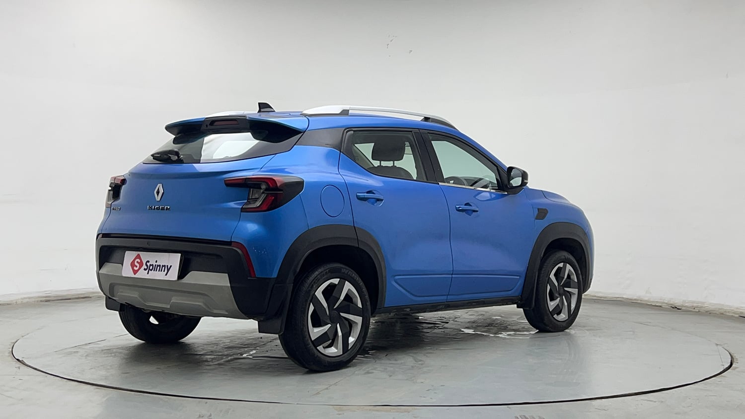 Used 2021 Renault Kiger RXT MT Petrol Manual exterior RIGHT REAR CORNER VIEW