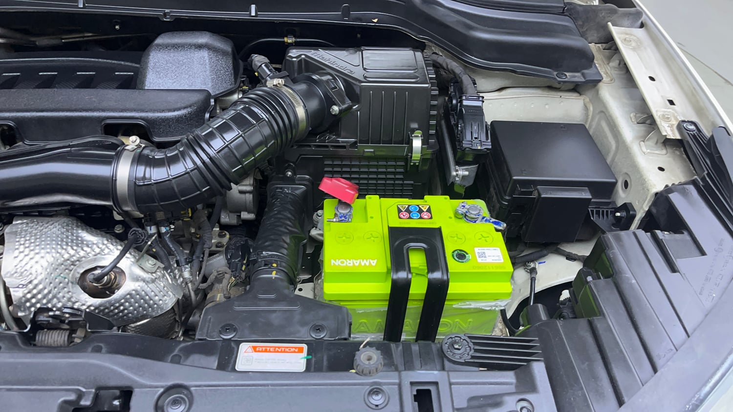 Used 2021 Mahindra XUV 300 W8 (O) 1.5 Diesel AMT Diesel Automatic engine ENGINE LEFT SIDE VIEW