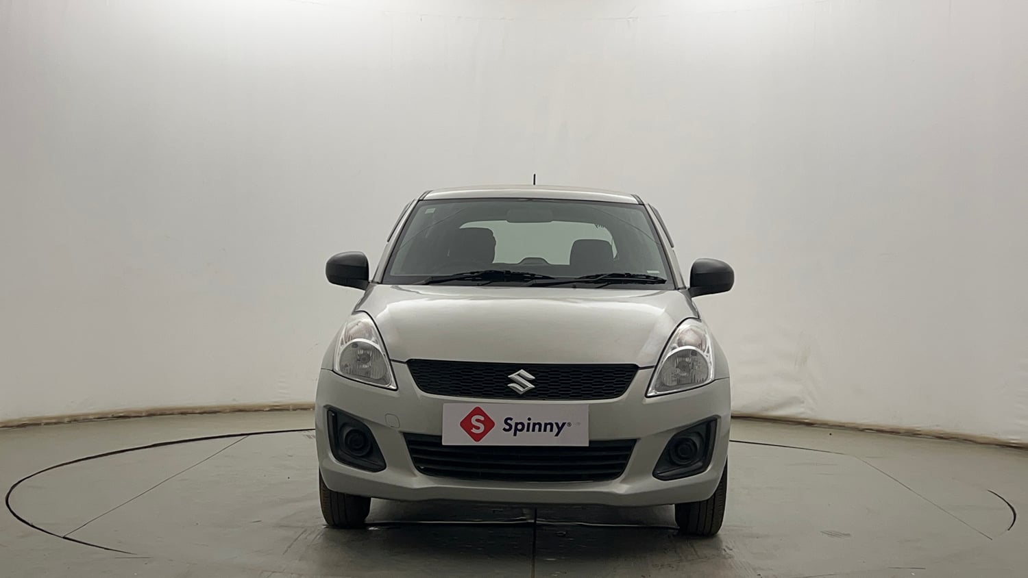 Used 2017 Maruti Suzuki Swift Lxi (O) Petrol Manual exterior FRONT VIEW