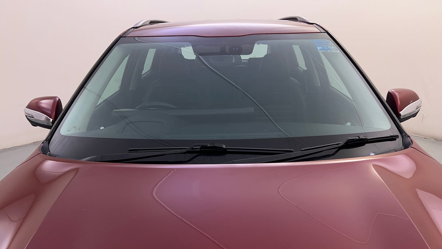 Used 2021 Kia Seltos GTX Plus AT 1.5 Diesel Diesel Automatic exterior FRONT WINDSHIELD VIEW