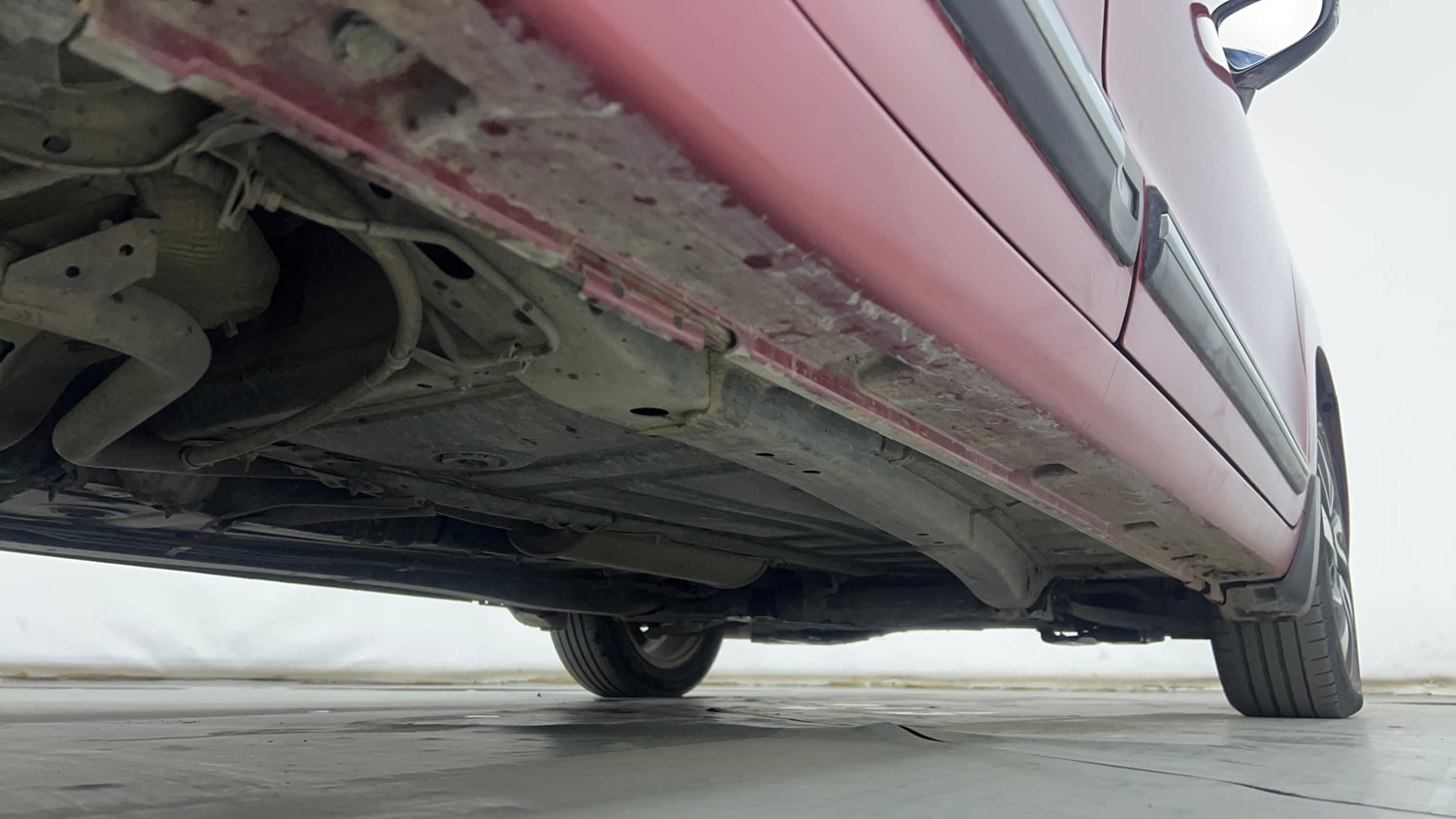 Used 2021 Maruti Suzuki Baleno Zeta Petrol Manual extra REAR RIGHT UNDERBODY VIEW