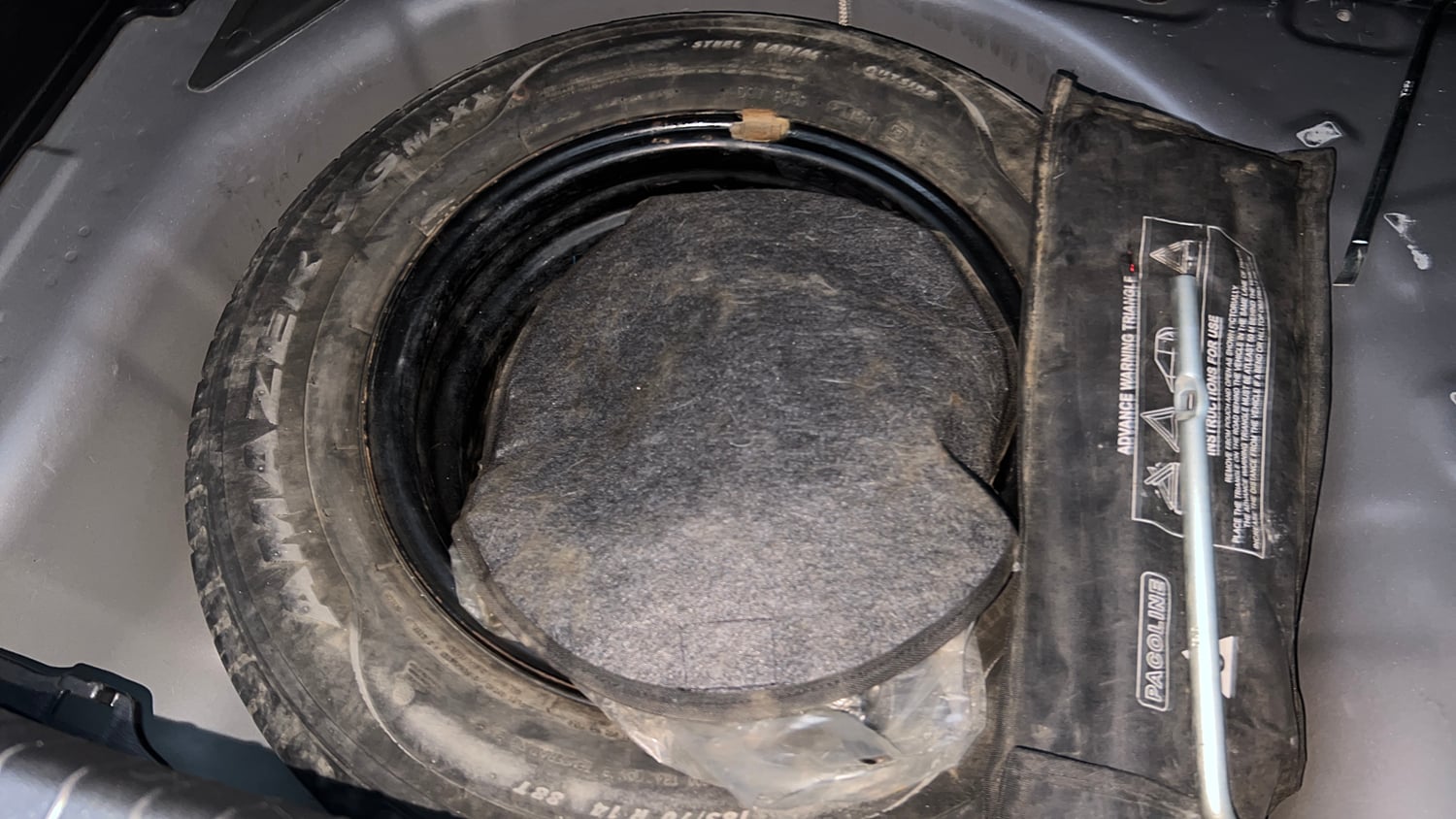 Used 2019 Hyundai Elite i20 Magna Plus 1.2 Petrol Manual tyres SPARE TYRE VIEW
