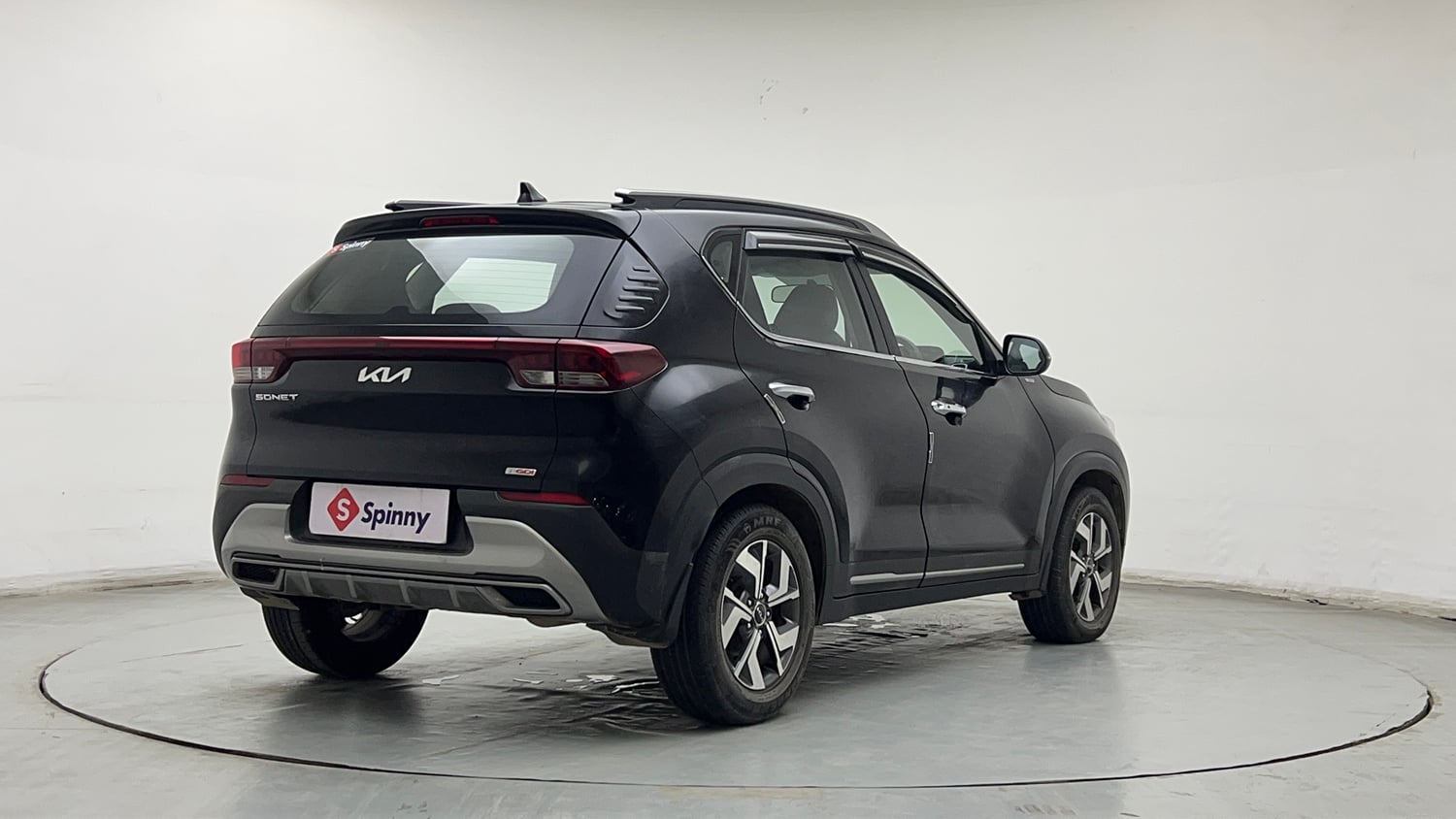 Used 2021 Kia Sonet HTX 1.0 iMT Petrol Manual exterior RIGHT REAR CORNER VIEW