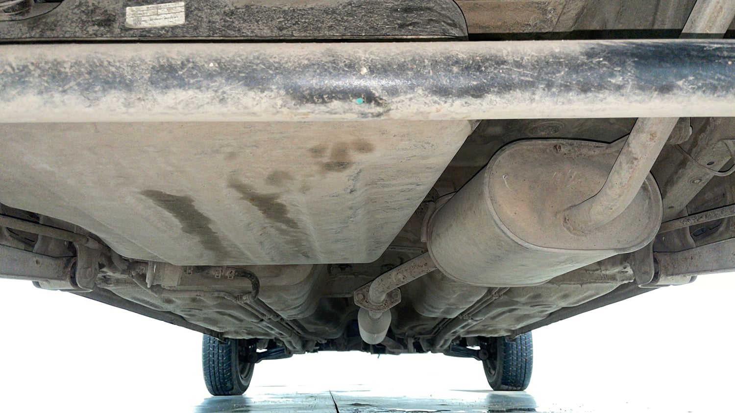 Used 2017 Maruti Suzuki Alto K10 VXi Petrol Manual extra REAR UNDERBODY VIEW (TAKEN FROM REAR)