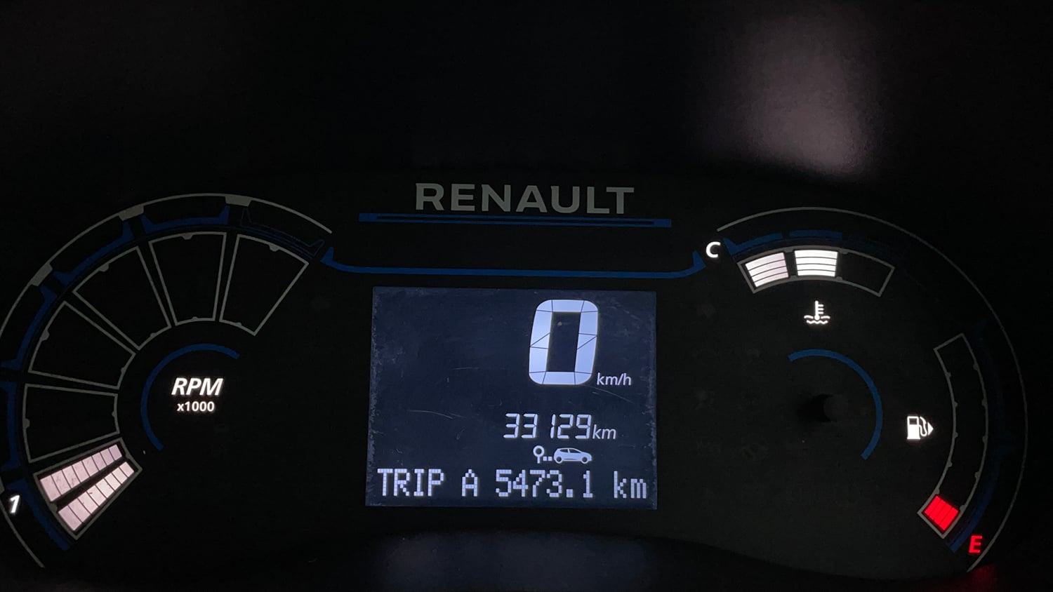 Used 2024 Renault Kwid RXL (O) 1.0 Petrol Manual interior CLUSTERMETER VIEW