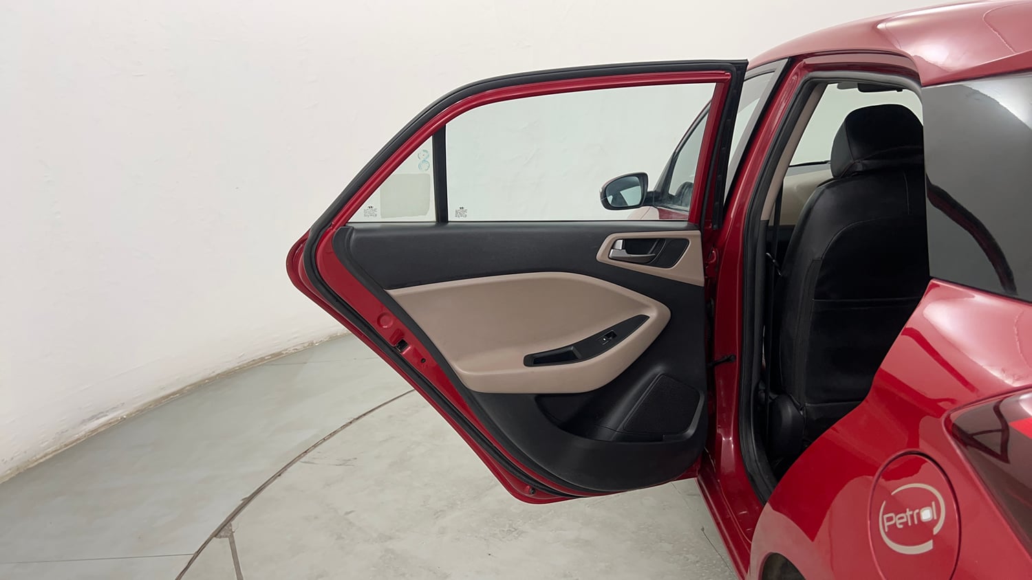 Used 2015 Hyundai Elite i20 Asta 1.2 Petrol Manual interior LEFT REAR DOOR OPEN VIEW