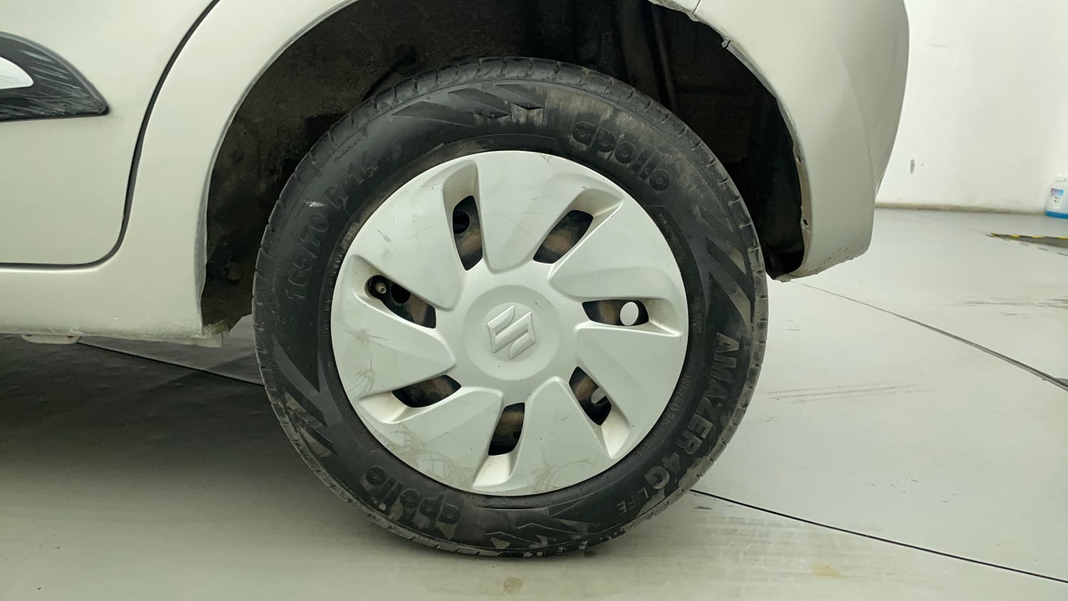 Used 2019 Maruti Suzuki Celerio ZXi (O) AMT Petrol Automatic tyres LEFT REAR TYRE RIM VIEW