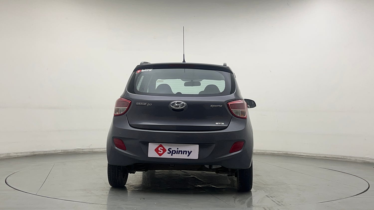 Used 2017 Hyundai Grand i10 Sportz 1.2 Kappa VTVT Petrol Manual exterior BACK VIEW