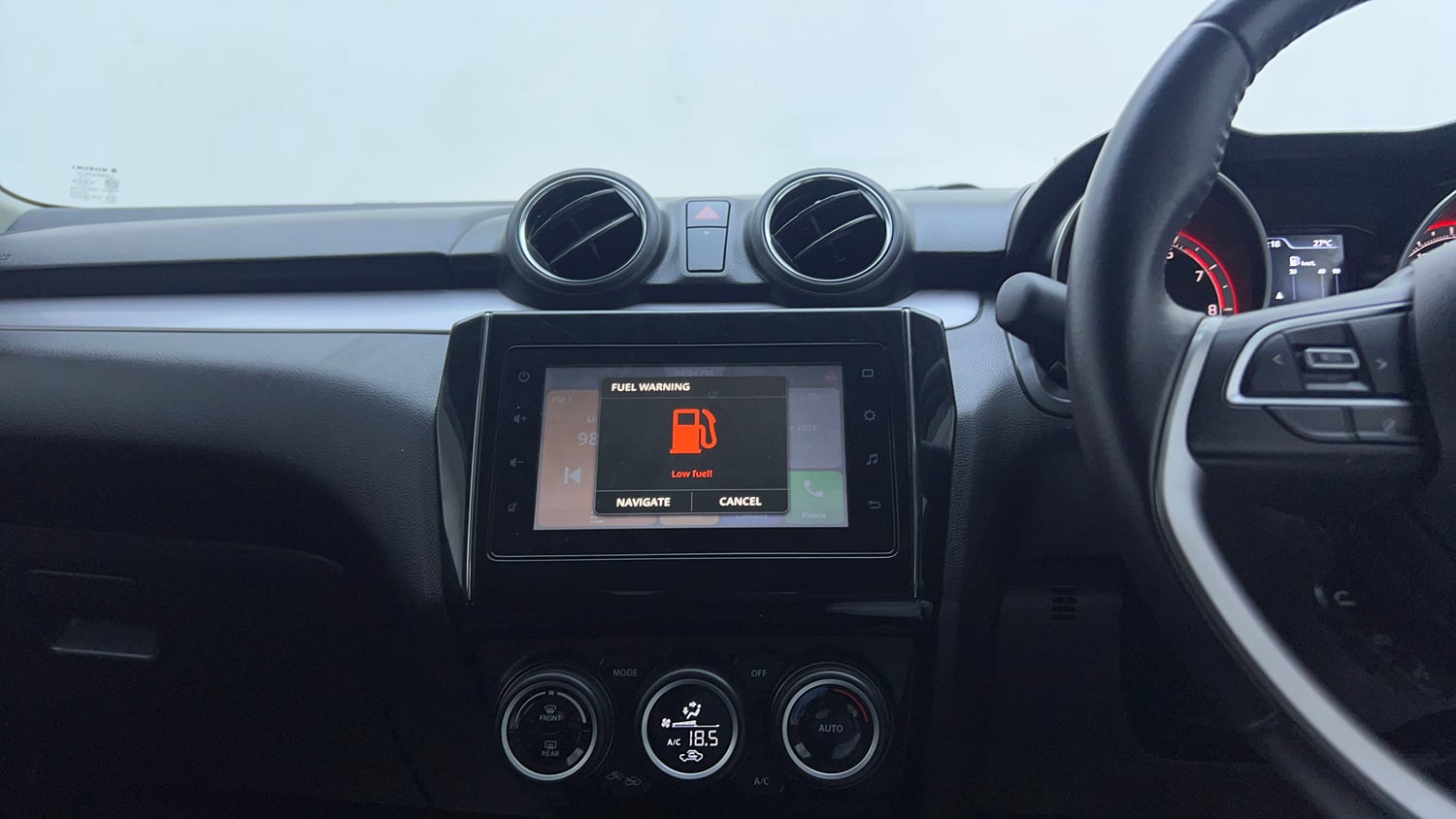 Used 2023 Maruti Suzuki Swift ZXi Plus AMT Dual Tone Petrol Automatic top_features Integrated (in-dash) music system