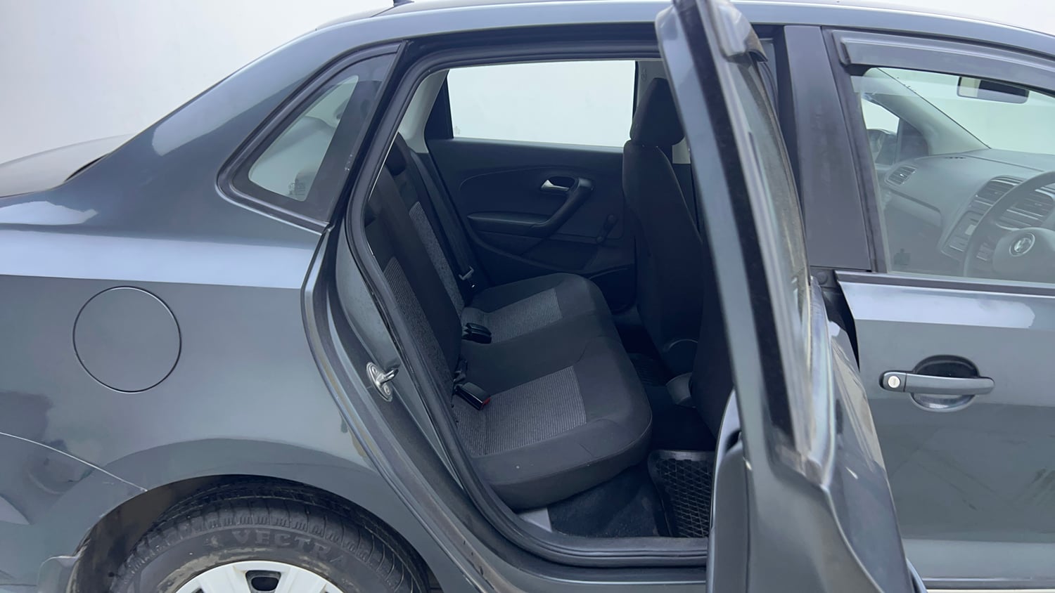 Used 2017 Volkswagen Ameo Trendline 1.2L (P) Petrol Manual interior RIGHT SIDE REAR DOOR CABIN VIEW
