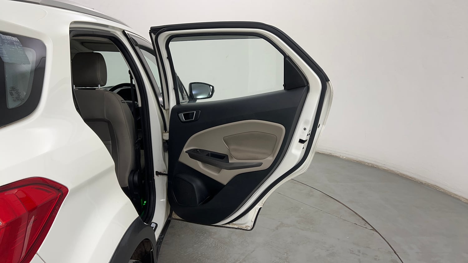 Used 2021 Ford EcoSport Titanium Plus 1.5L Ti-VCT AT Petrol Automatic interior RIGHT REAR DOOR OPEN VIEW