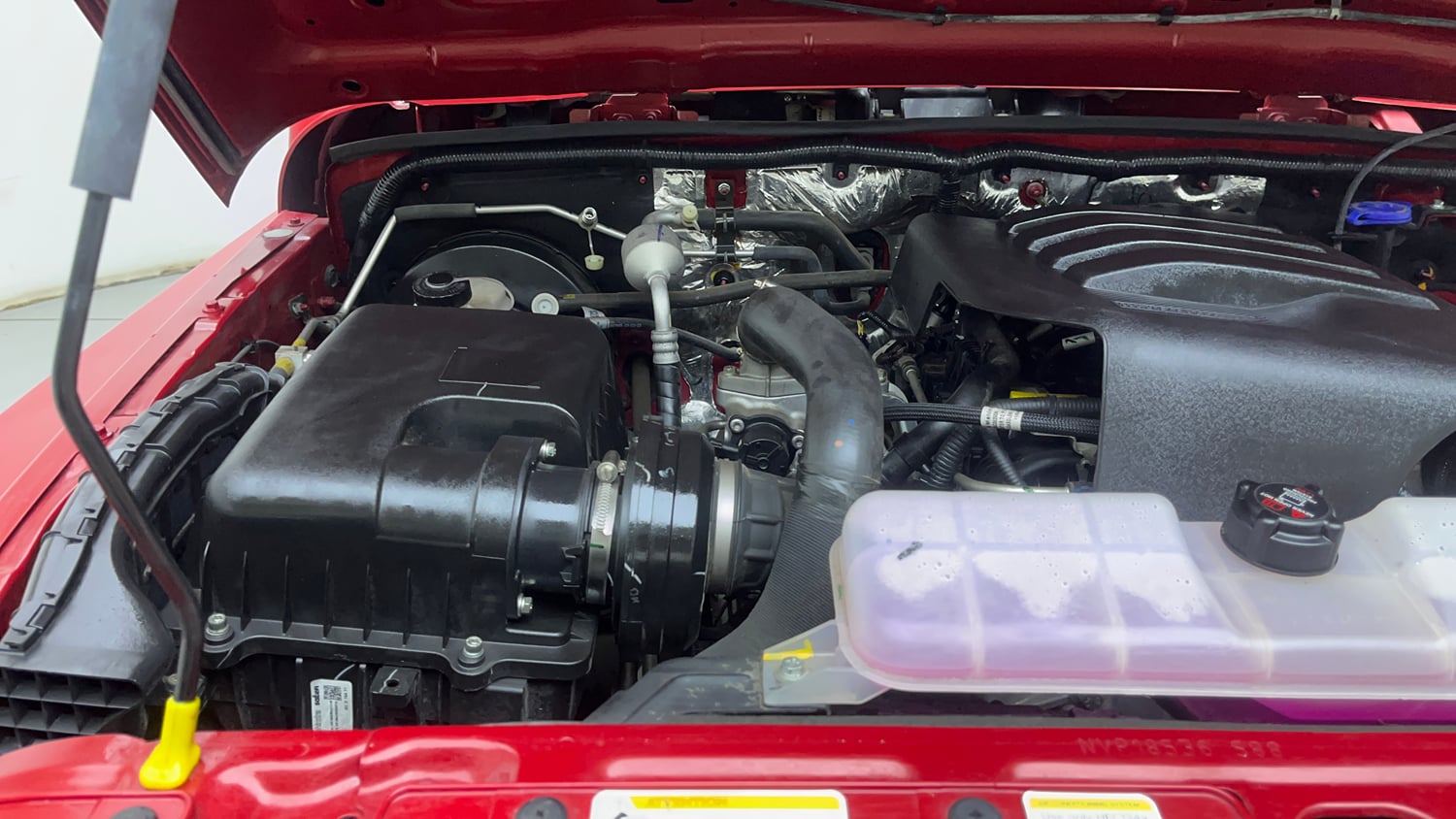Used 2023 Mahindra Thar LX Hard Top Petrol MT 4WD Petrol Manual engine ENGINE RIGHT SIDE VIEW