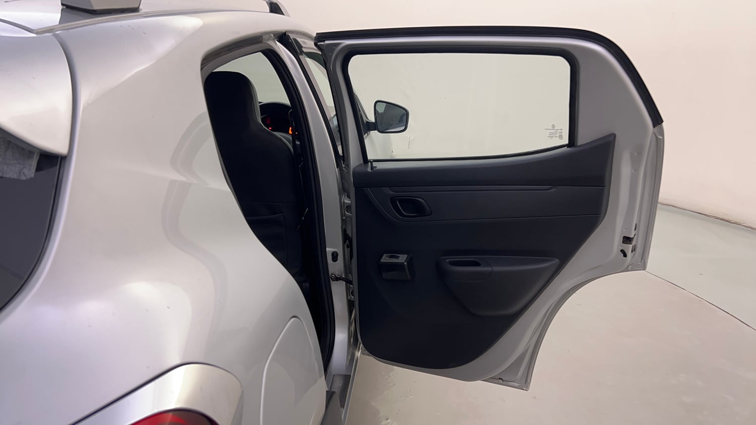 Used 2017 Renault Kwid 1.0 RXT AMT Petrol Automatic interior RIGHT REAR DOOR OPEN VIEW