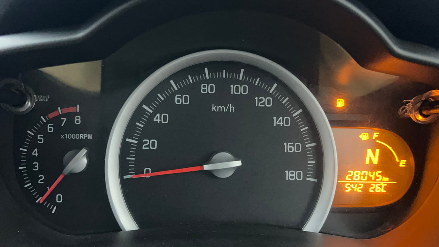 Used 2017 Maruti Suzuki Celerio ZXI (O) AMT Petrol Automatic interior CLUSTERMETER VIEW