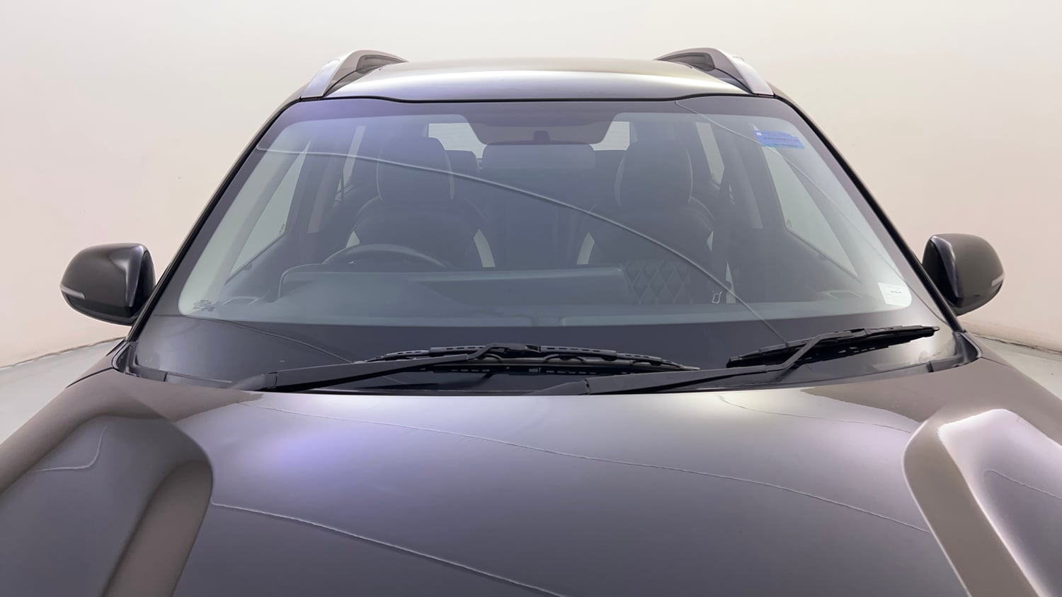 Used 2022 Kia Sonet HTX 1.5 AT Diesel Automatic exterior FRONT WINDSHIELD VIEW