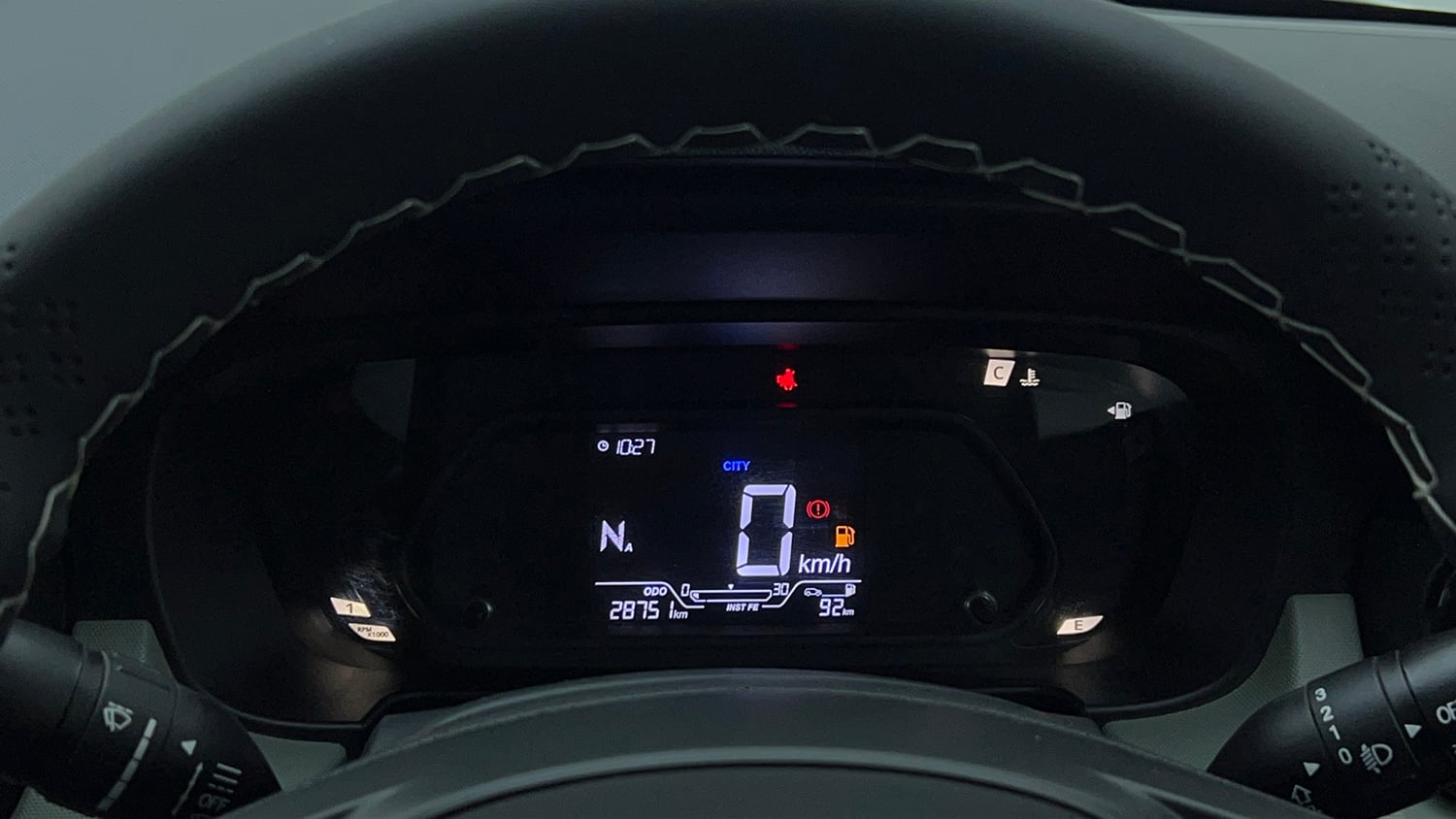 Used 2024 Tata Punch Adventure Rhythm AMT Petrol Automatic interior CLUSTERMETER VIEW