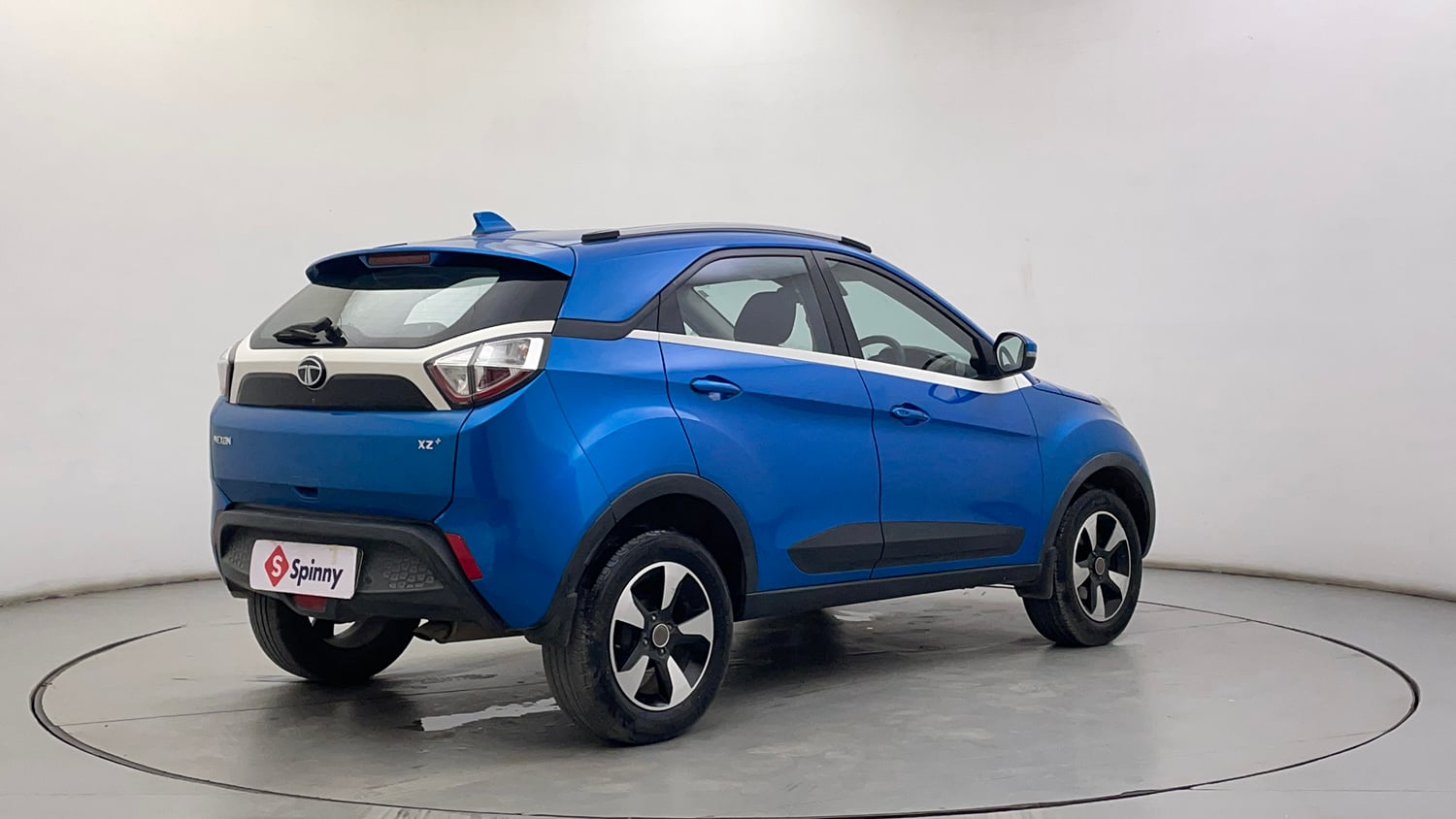 Used 2017 Tata Nexon XZ Plus Diesel Diesel Manual exterior RIGHT REAR CORNER VIEW