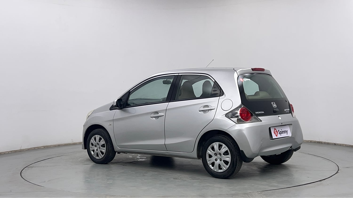 Used 2013 Honda Brio S MT Petrol Manual exterior LEFT REAR CORNER VIEW