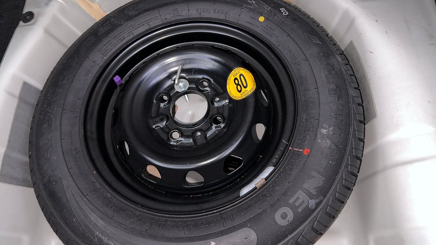 Used 2021 Tata Tiago XT Petrol Manual tyres SPARE TYRE VIEW