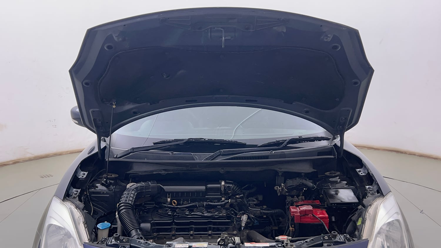 Used 2018 Maruti Suzuki Swift VXi Petrol Manual engine ENGINE & BONNET OPEN FRONT VIEW